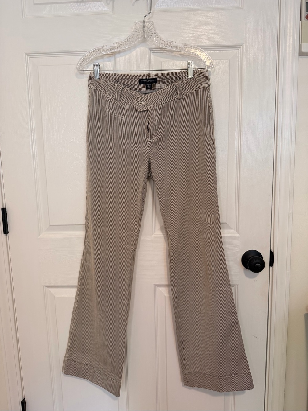 Banana Republic Women's Striped Flare pant